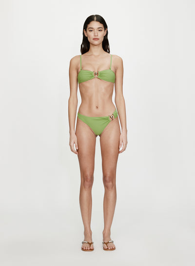 Orbit Side Ruched High Brief