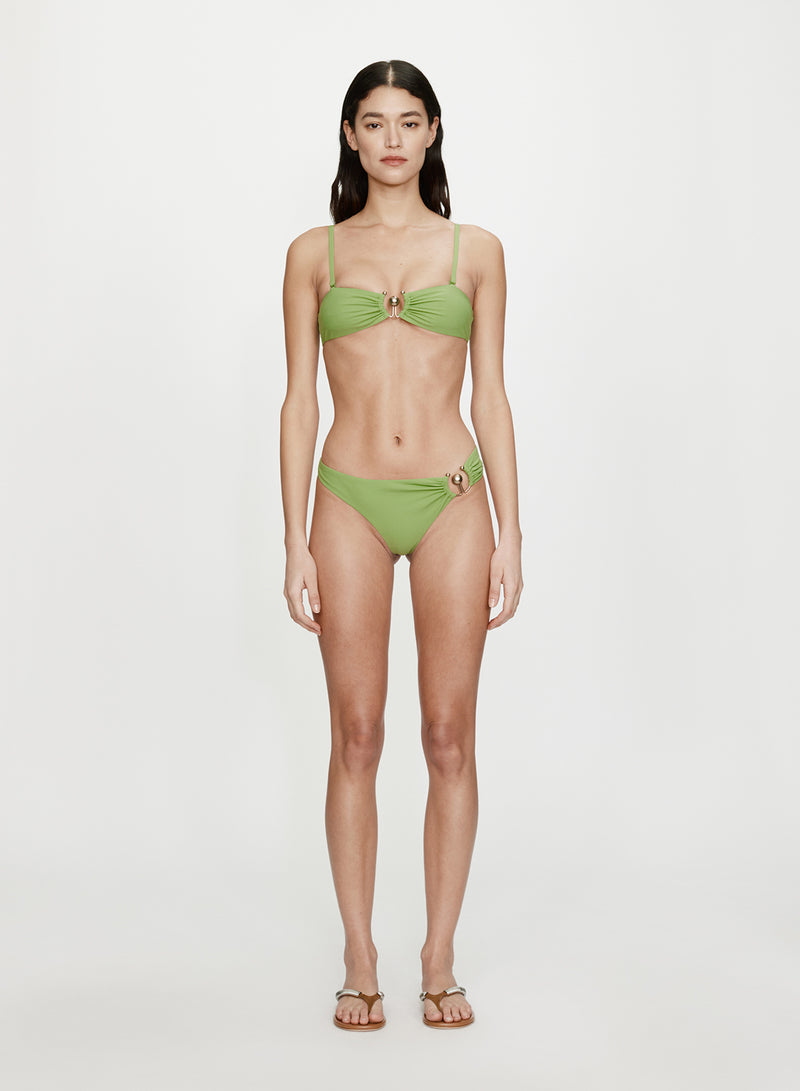 Orbit Side Ruched High Brief - Image 1