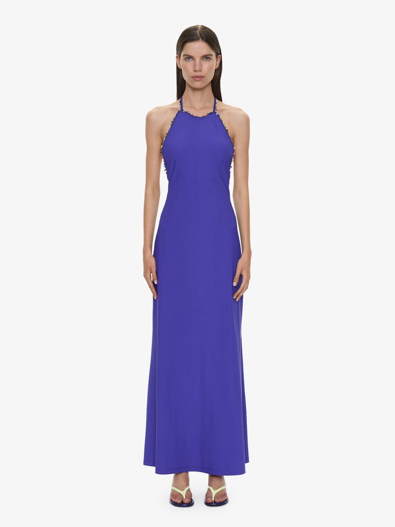 Beach Quartz Halter Lycra Dress - Image 1