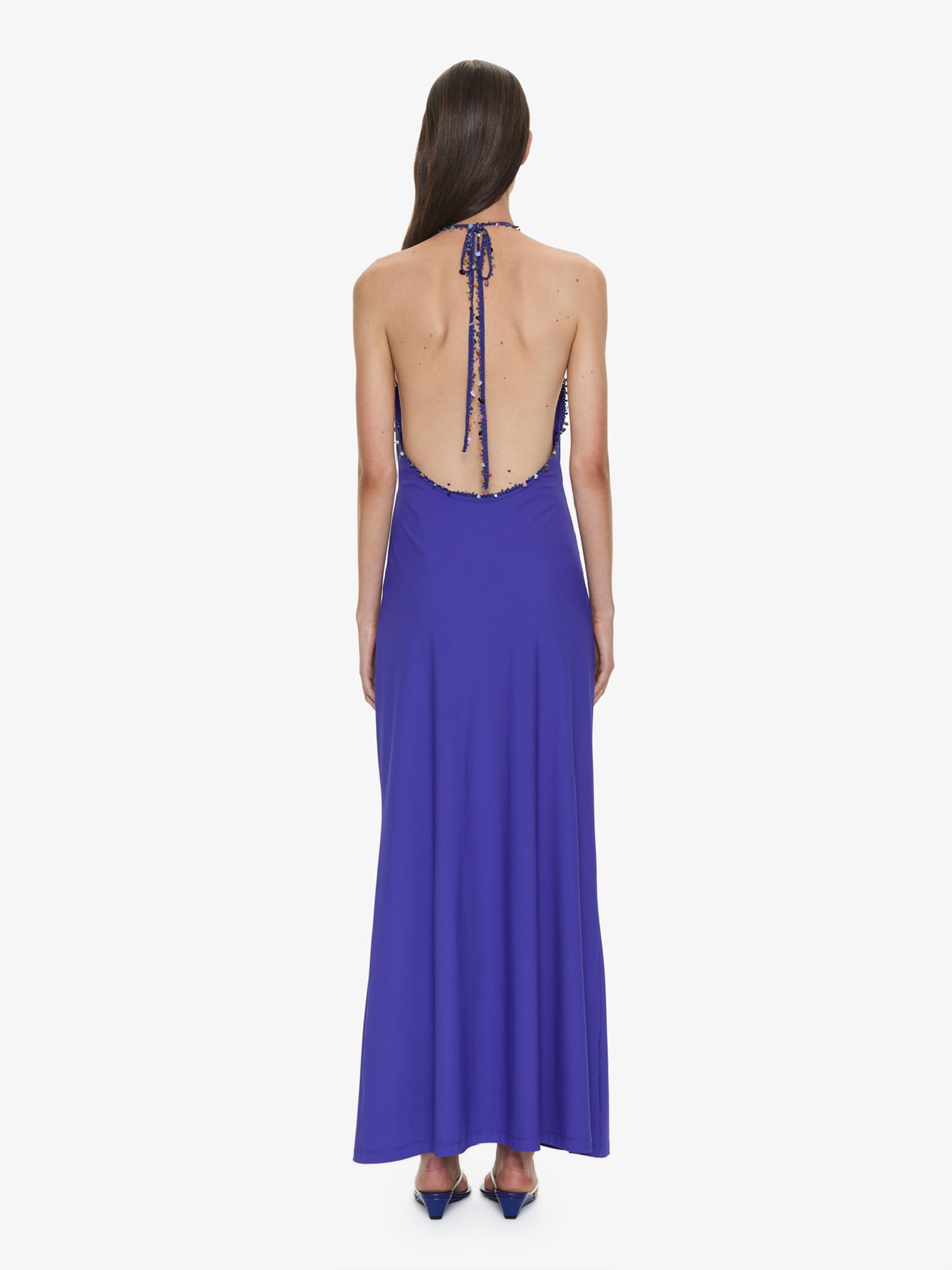 Beach Quartz Halter Lycra Dress