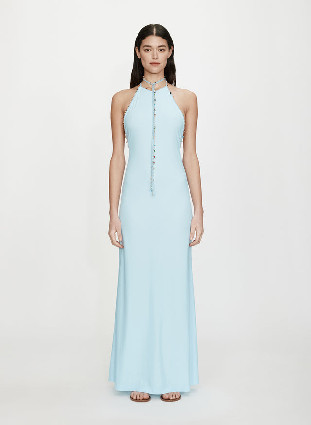 lycra beach dress Beach Quartz Halter Lycra Dress