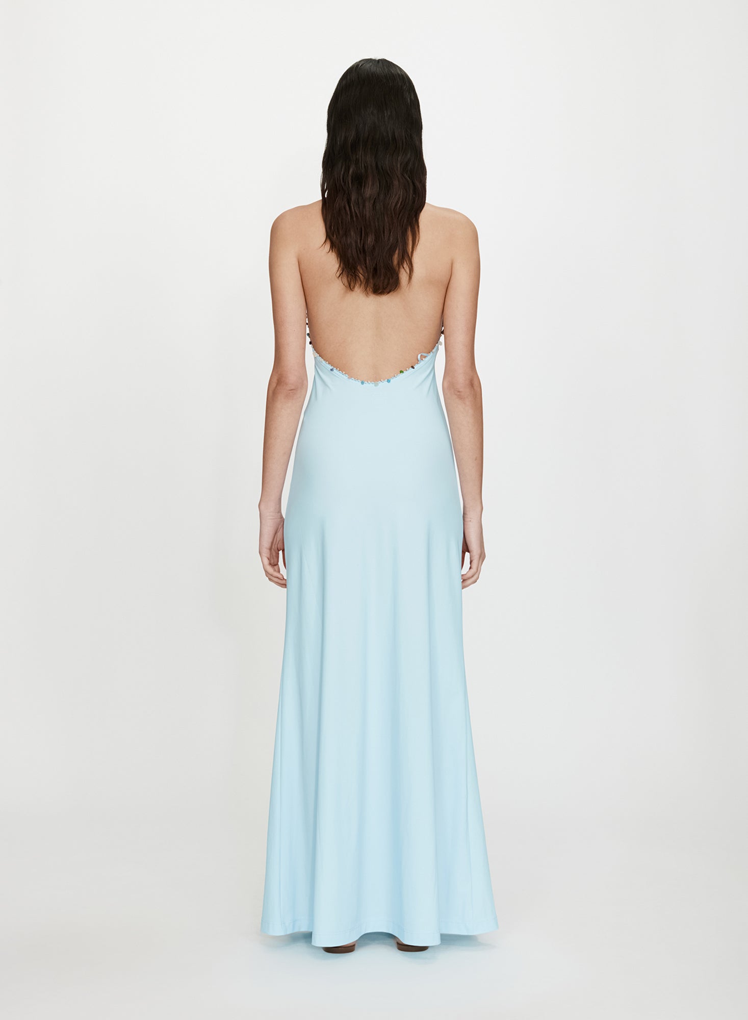 Beach Quartz Halter Lycra Dress