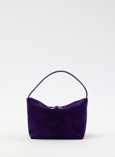Turnlock Suede Mini Bag