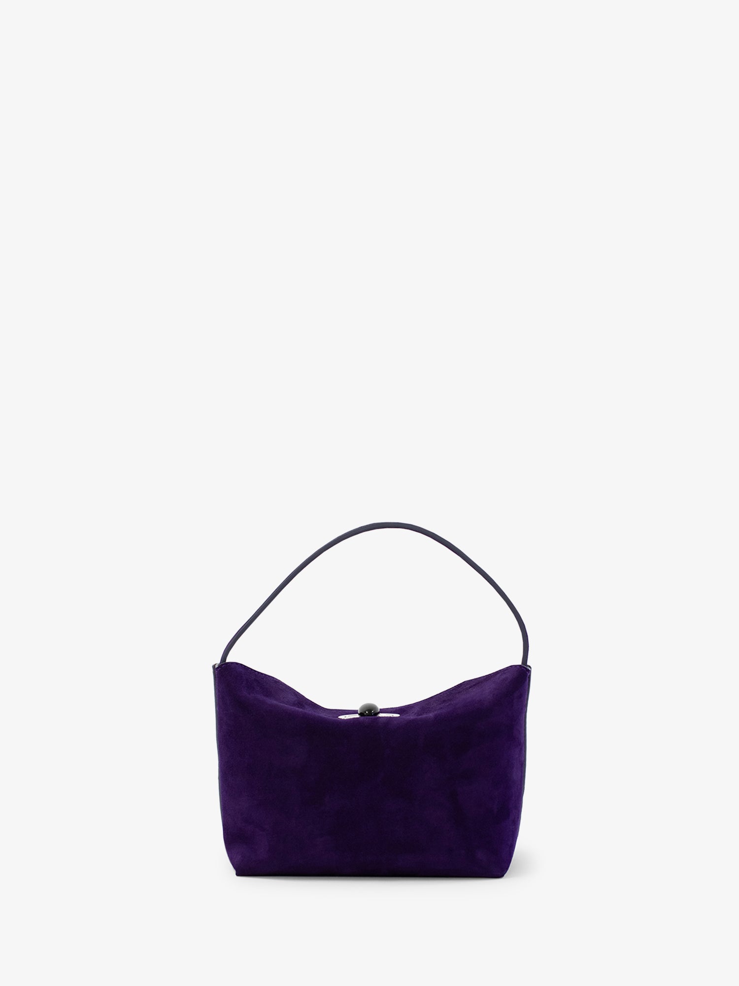 Turnlock Suede Mini Bag