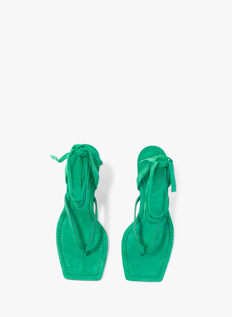 Frida Flip Flop Suede Heel - Image 3