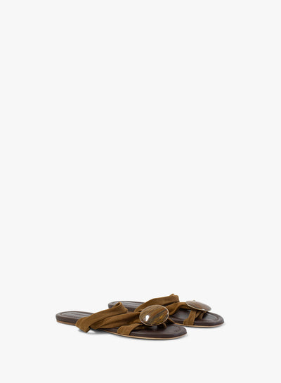 Doma Stoned Crossover Suede Flat