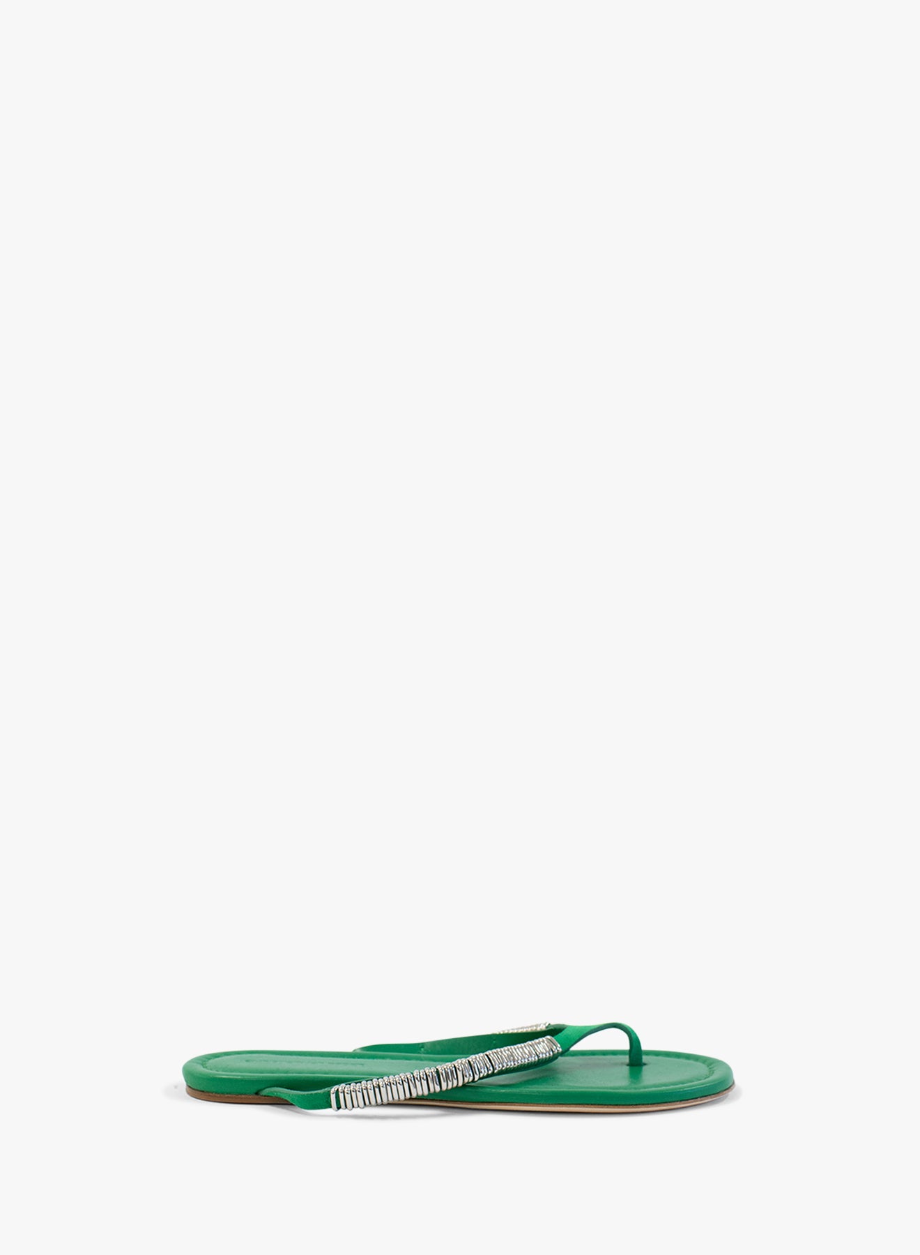 Frida Pierced Suede Flip Flop