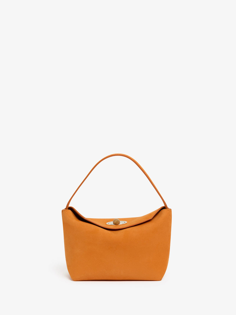 Turnlock Suede Mini Bag - Image 1
