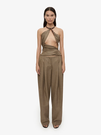 Plinth Herringbone Trouser