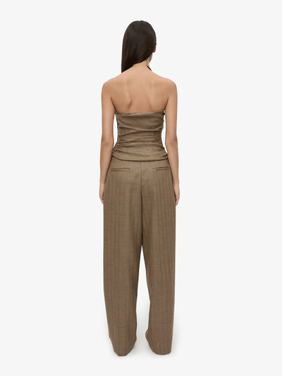 Plinth Herringbone Trouser