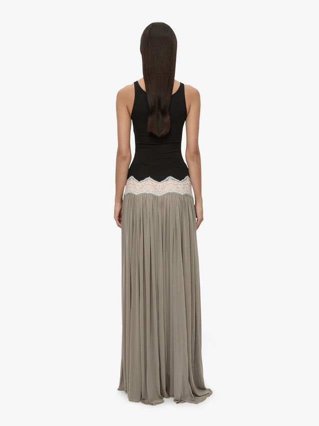 Open Twist Verner Lace Tank Dress