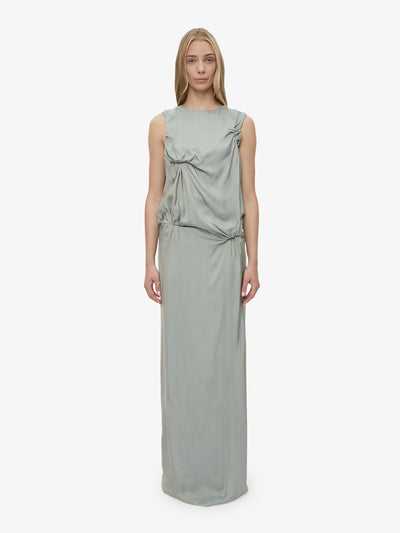 Kacere Bikini Tuck Column Tank Dress