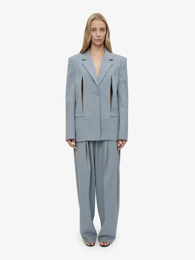 Slashed Bikini Blazer