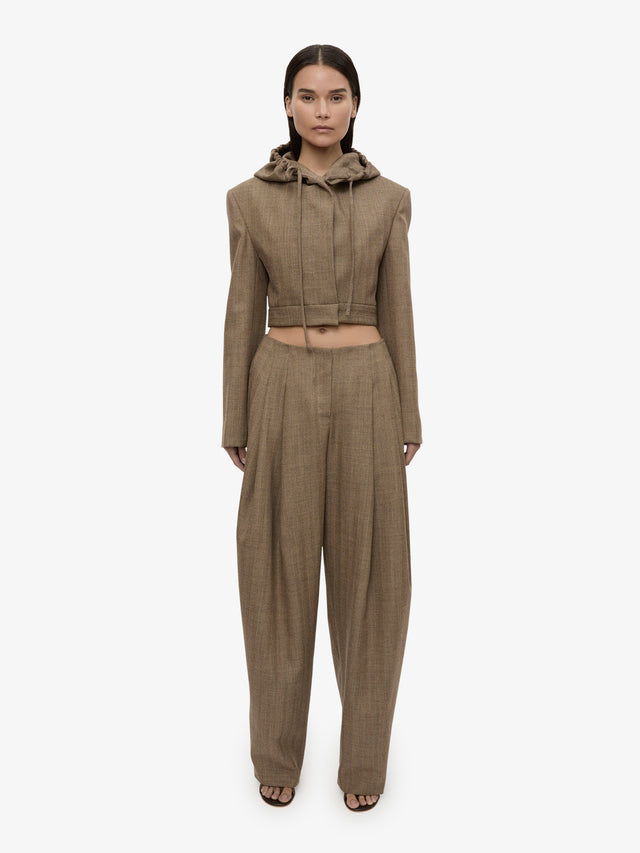 Plinth Herringbone Trouser
