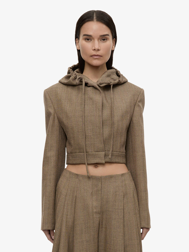Plinth Herringbone Hoodie