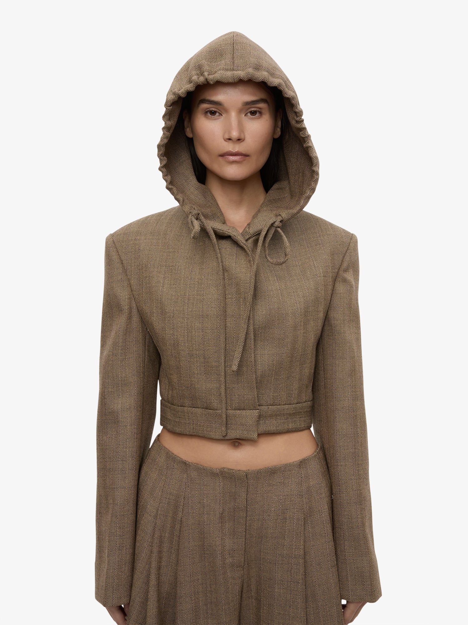 Plinth Herringbone Hoodie