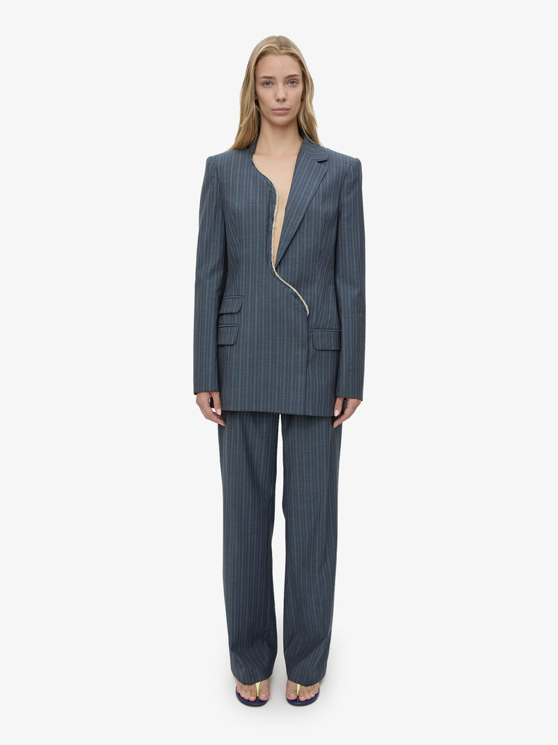 Torrent Pinstripe Blazer - Image 1