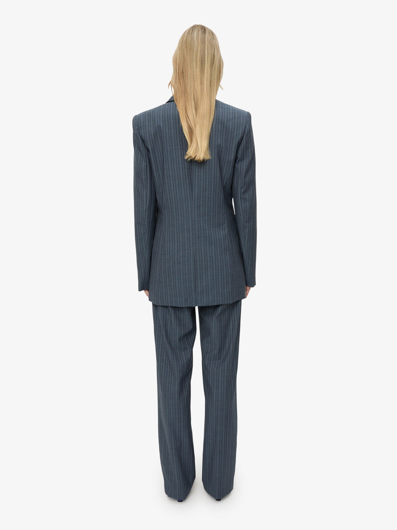 Torrent Pinstripe Blazer - Image 4