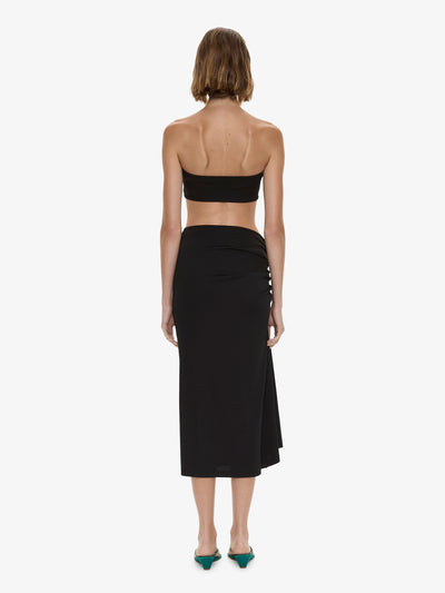 Droplet Crystal Clasp Cascade Skirt