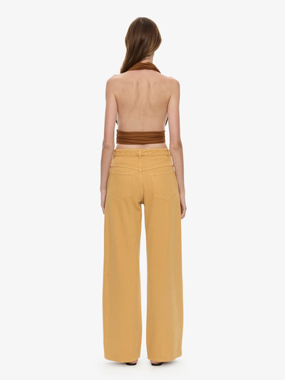 Scarf Draped Halter Top