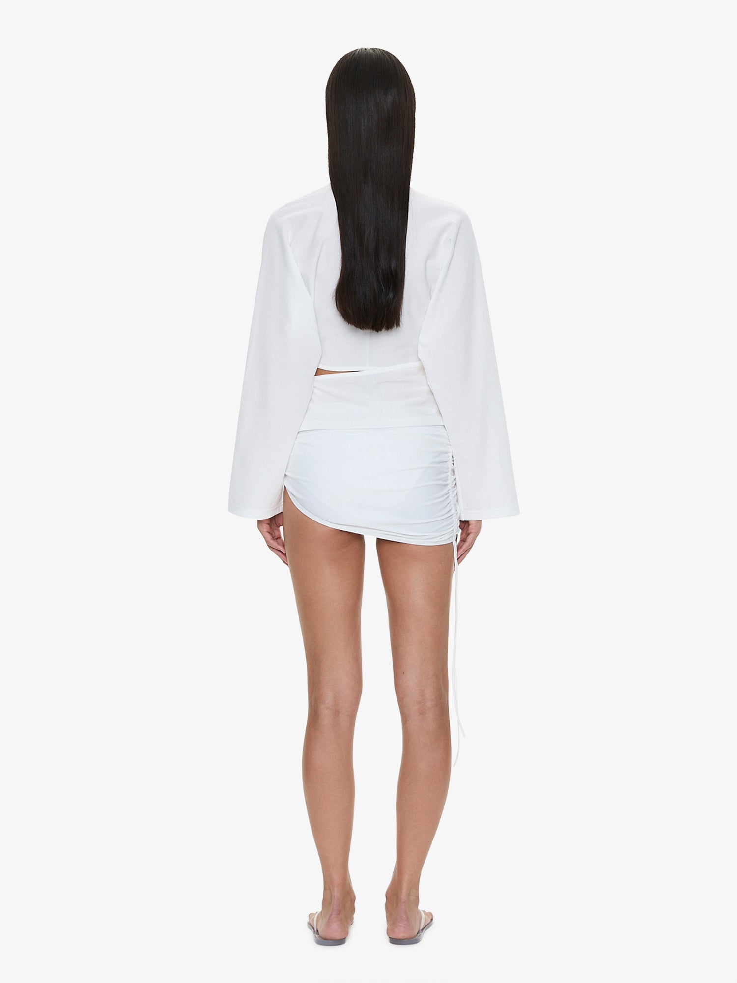 Orbit Ruched Magyar Top