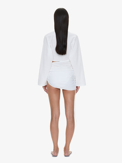Orbit Ruched Magyar Top
