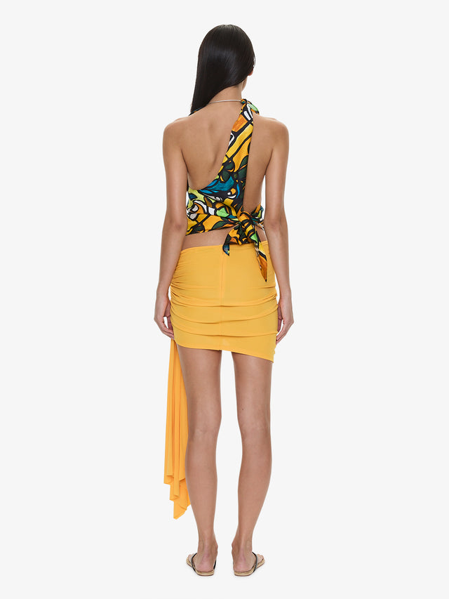 Tropic Nouveau Scarf Tie Top