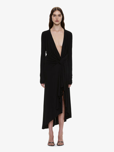 Spire Cascade Long Sleeve Dress