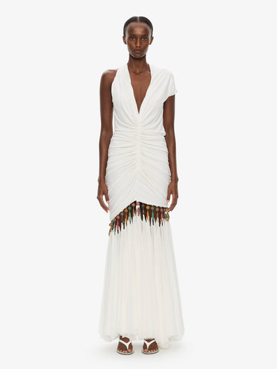 Tropique Droplet Gown