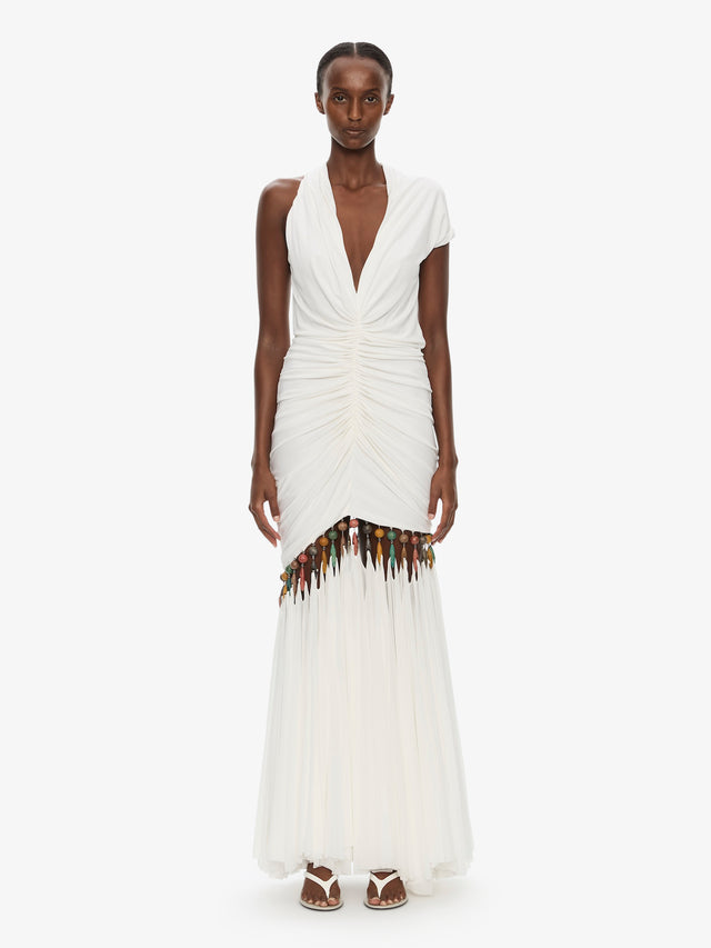 Tropique Droplet Gown