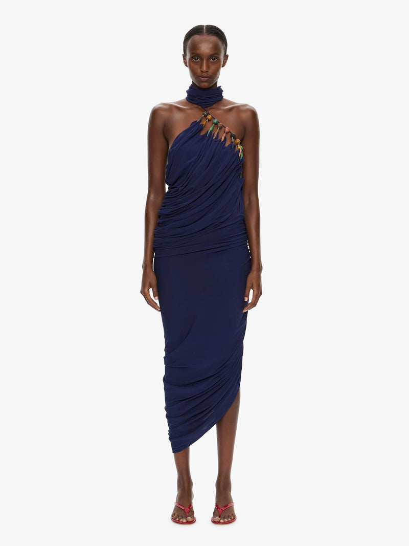 Tropique Droplet Halter Dress - Image 1
