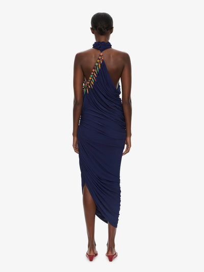Tropique Droplet Halter Dress