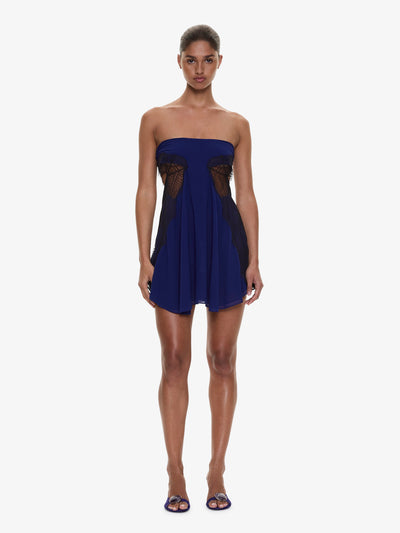 Aira Strapless Lace Mini Dress