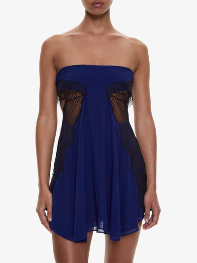 Aira Strapless Lace Mini Dress