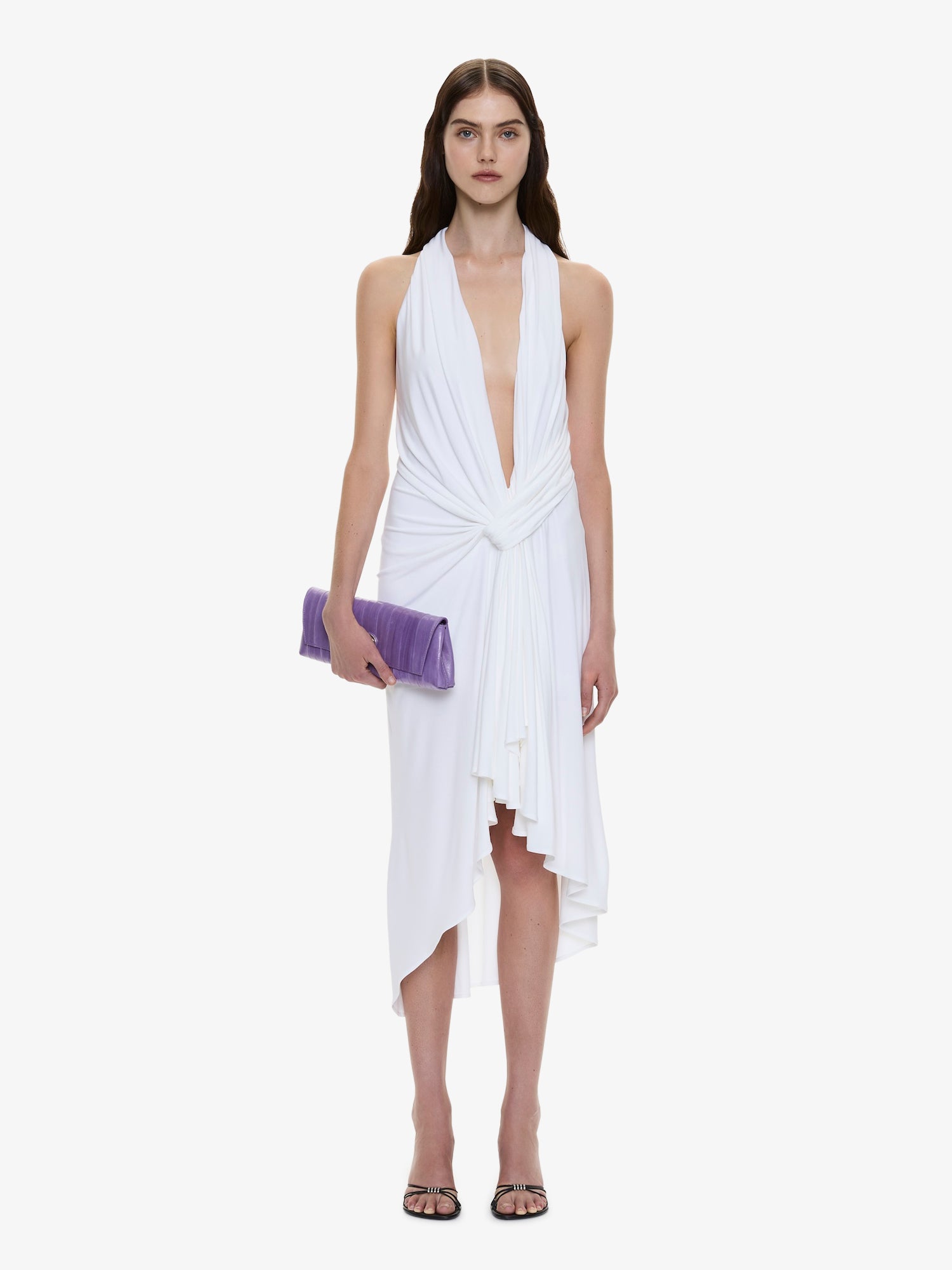 Spire Cascade Midi Dress