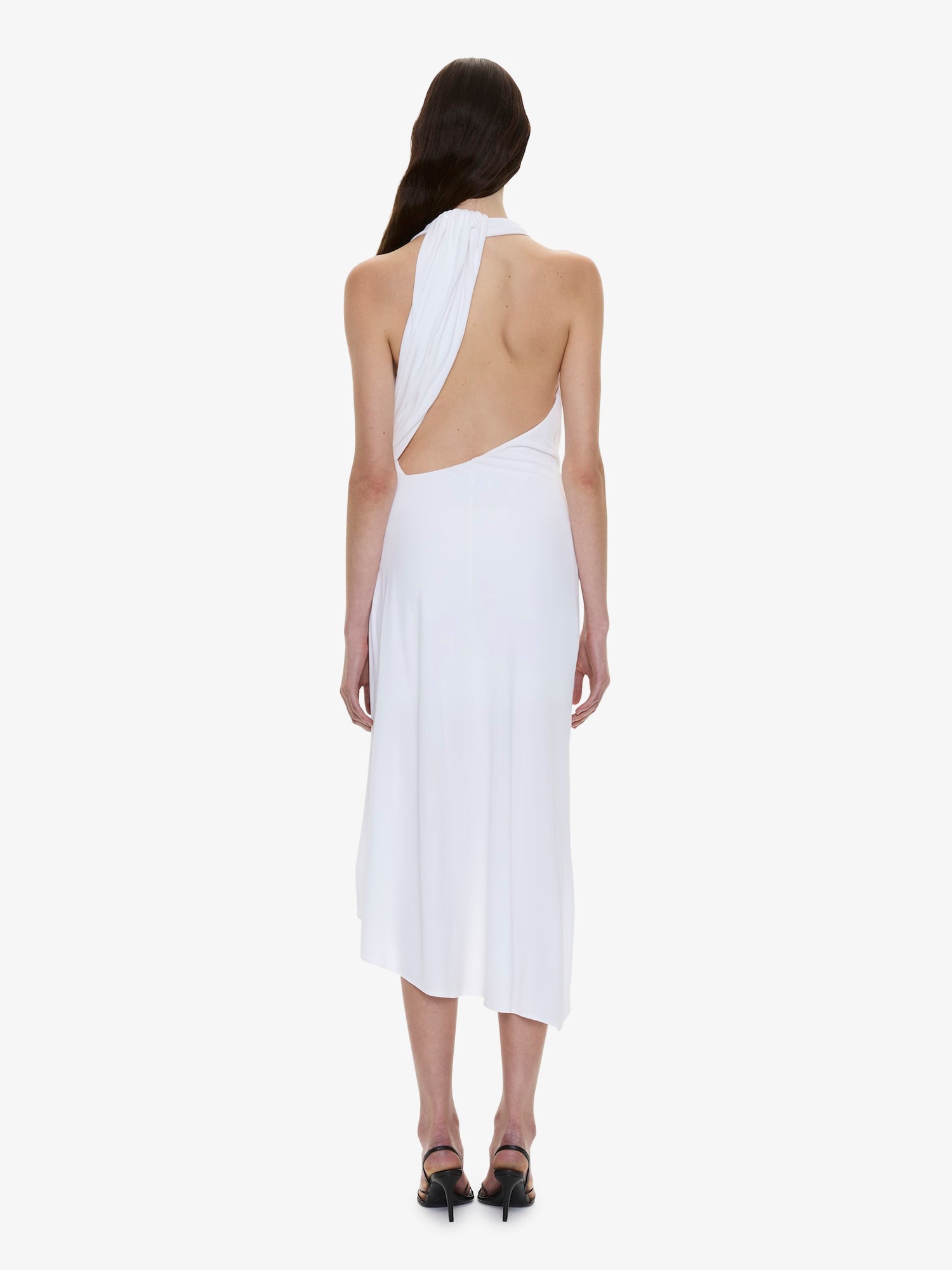 Spire Cascade Midi Dress