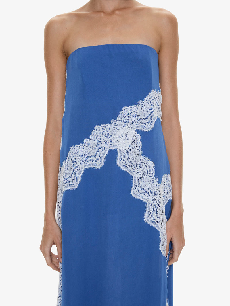 Verve Lace Strapless Dress - Image 3