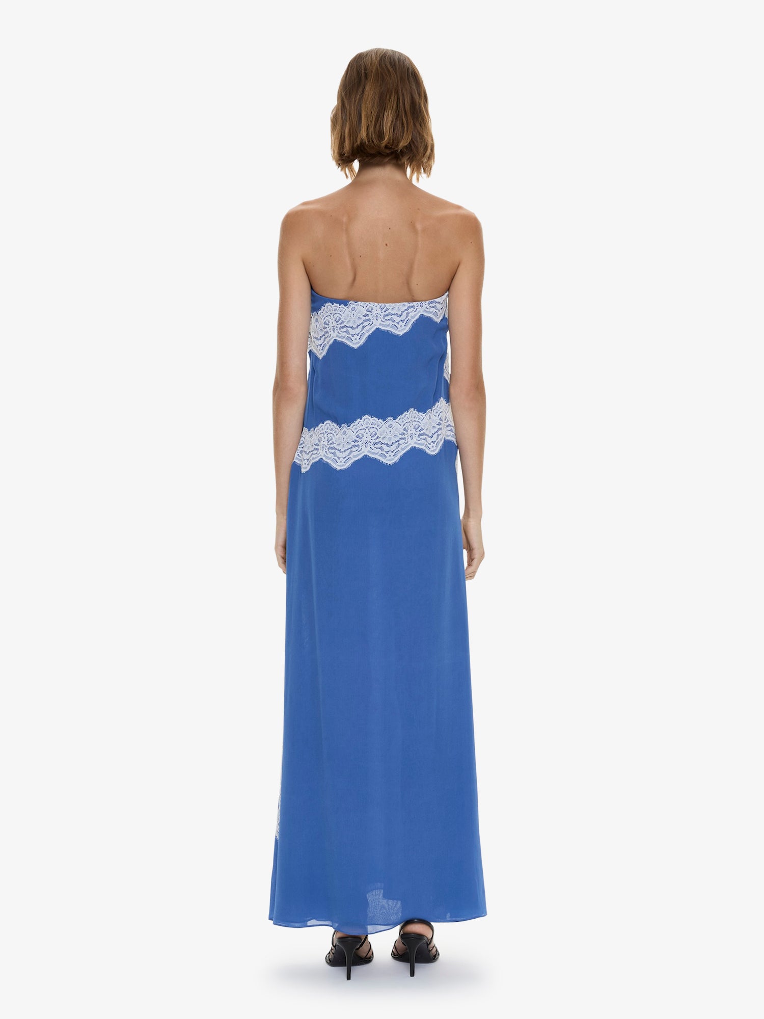 Verve Lace Strapless Dress