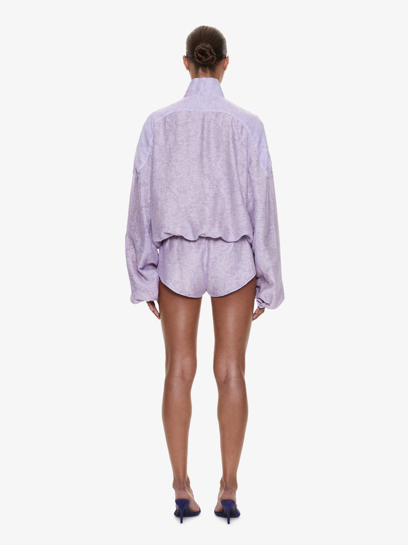 Light Leak Jacquard Zipped One Piece - Image 4