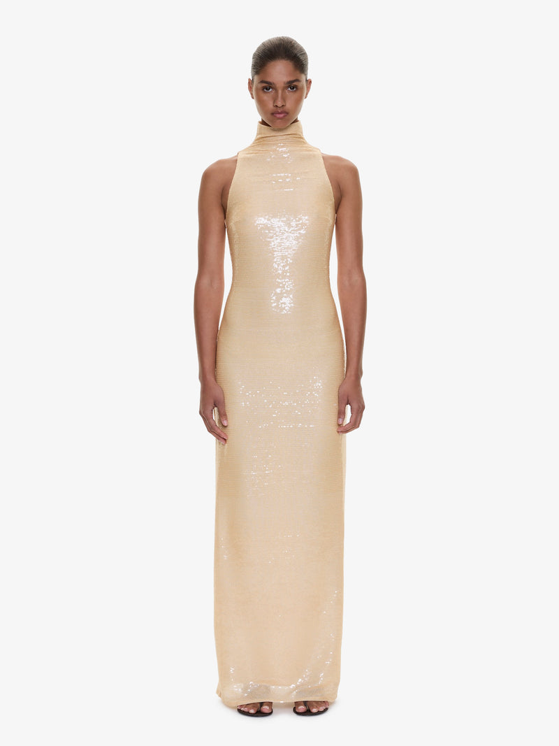 Opaline Sequin Tank Gown - Image 1