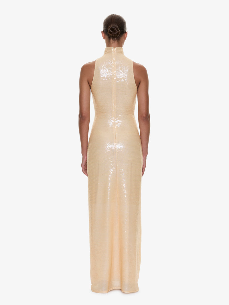 Opaline Sequin Tank Gown - Image 4