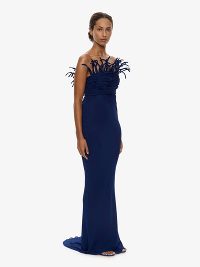 Aira Corded Silk Dress