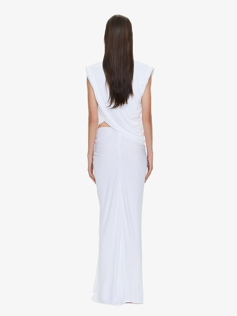 Twisted Lever Rolled Up Tee Dress - Image 5