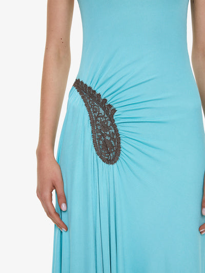 Paisley Lace Rib Cami Dress