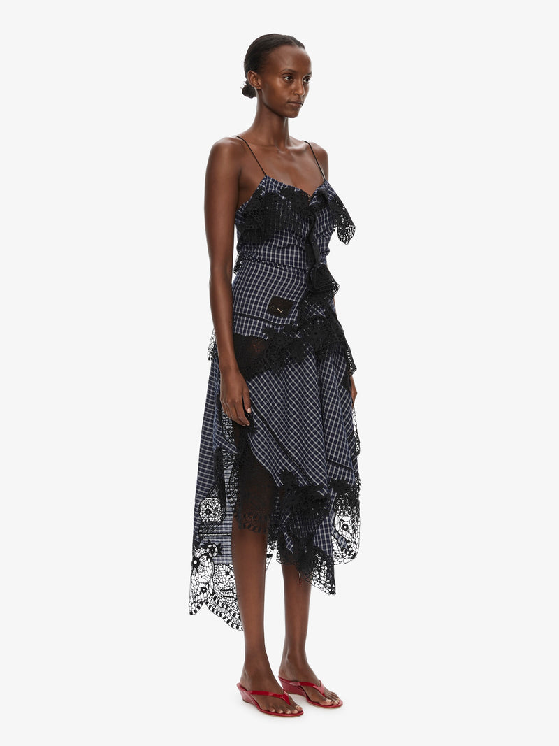 Embroidered Handkerchief Envelope Cami Dress - Image 2