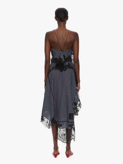 Embroidered Handkerchief Envelope Cami Dress
