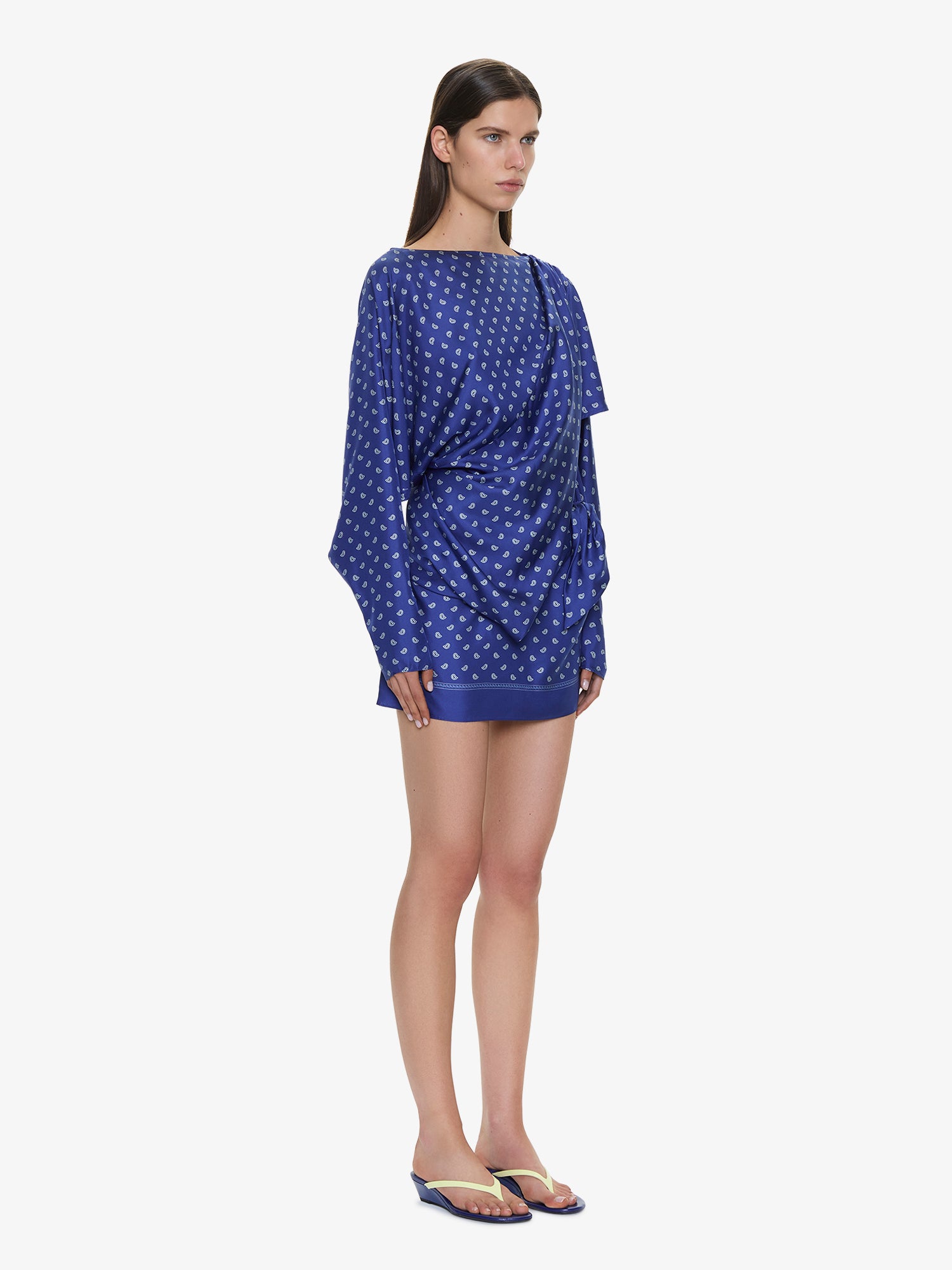 Bandana Pareo Cutaway Dress