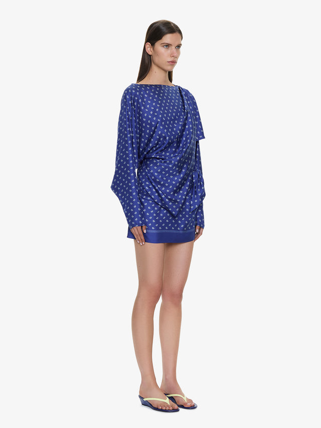 Bandana Pareo Cutaway Dress