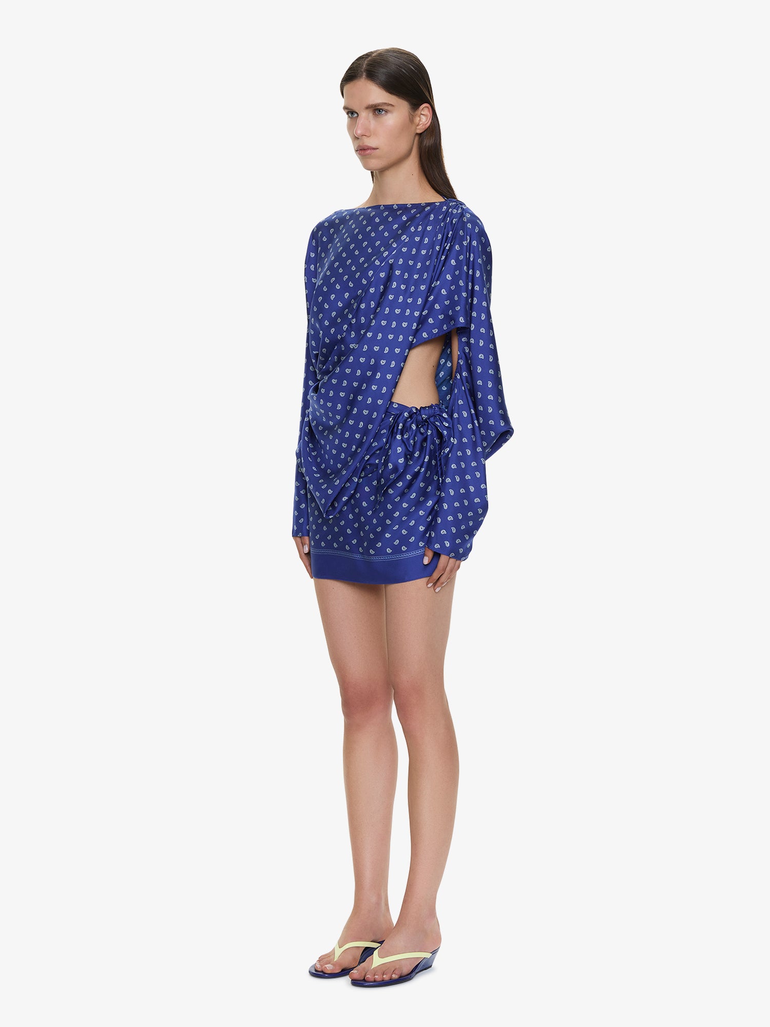 Bandana Pareo Cutaway Dress