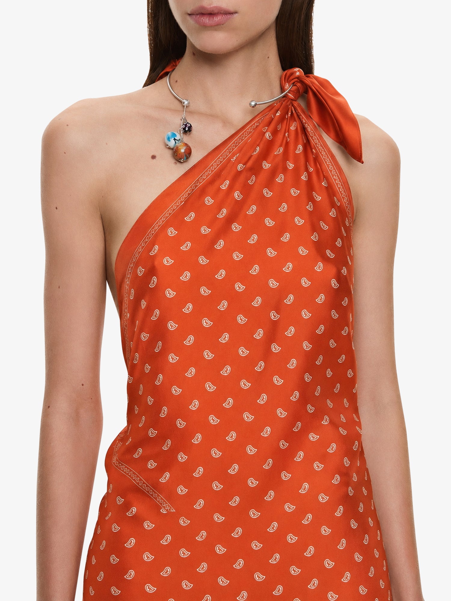 Bandana Scarf Tie Dress